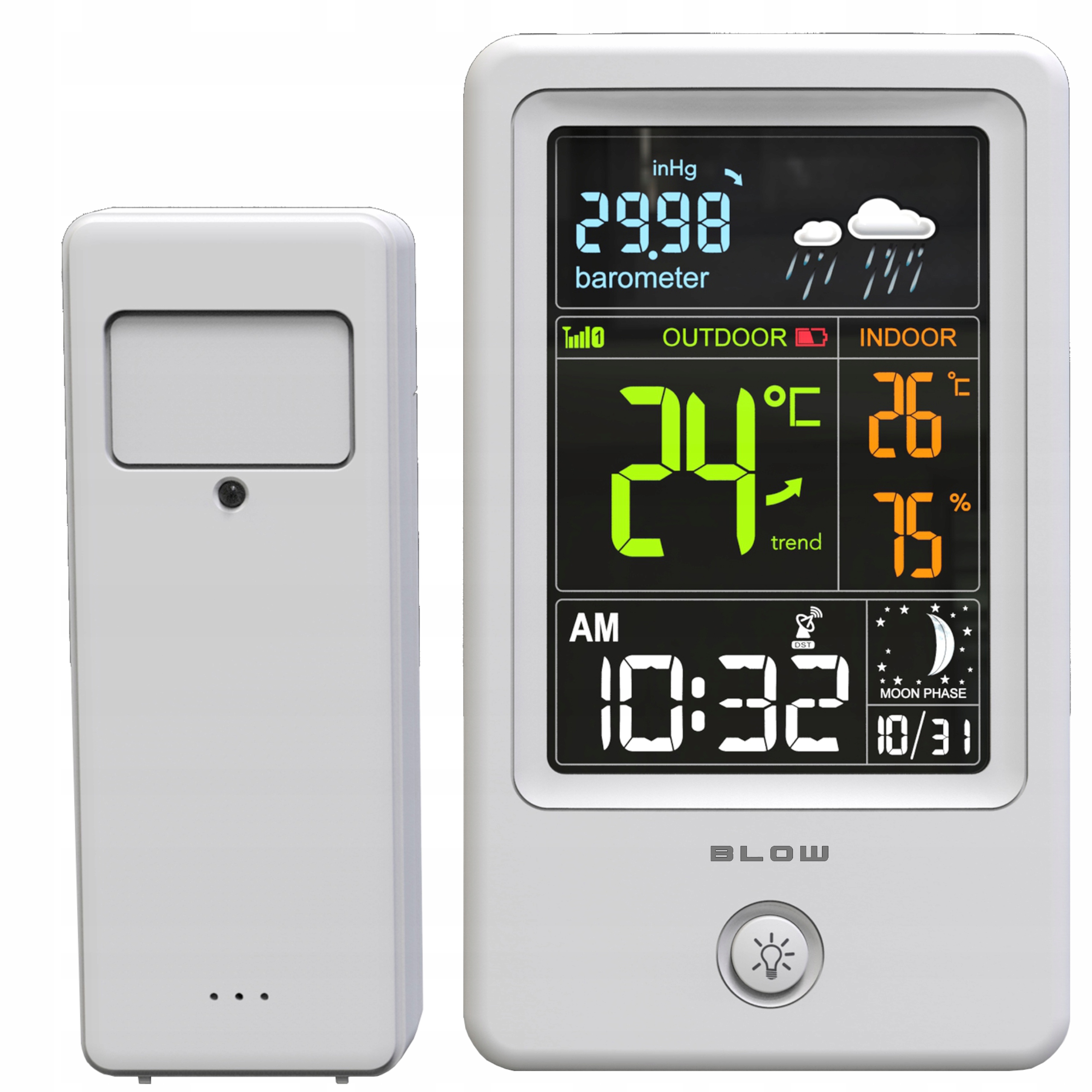 Stacja pogody Blow Stacja pogodowa bezprzewodowa Blow WS101