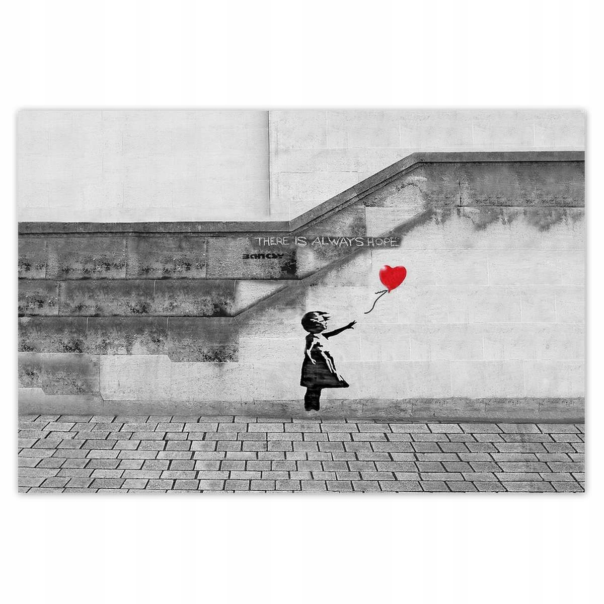 Plakáty 200x135 Banksy Dívka Hope