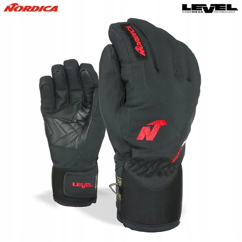 Nordica Guanti Sofl Black Rękawice narciarskie