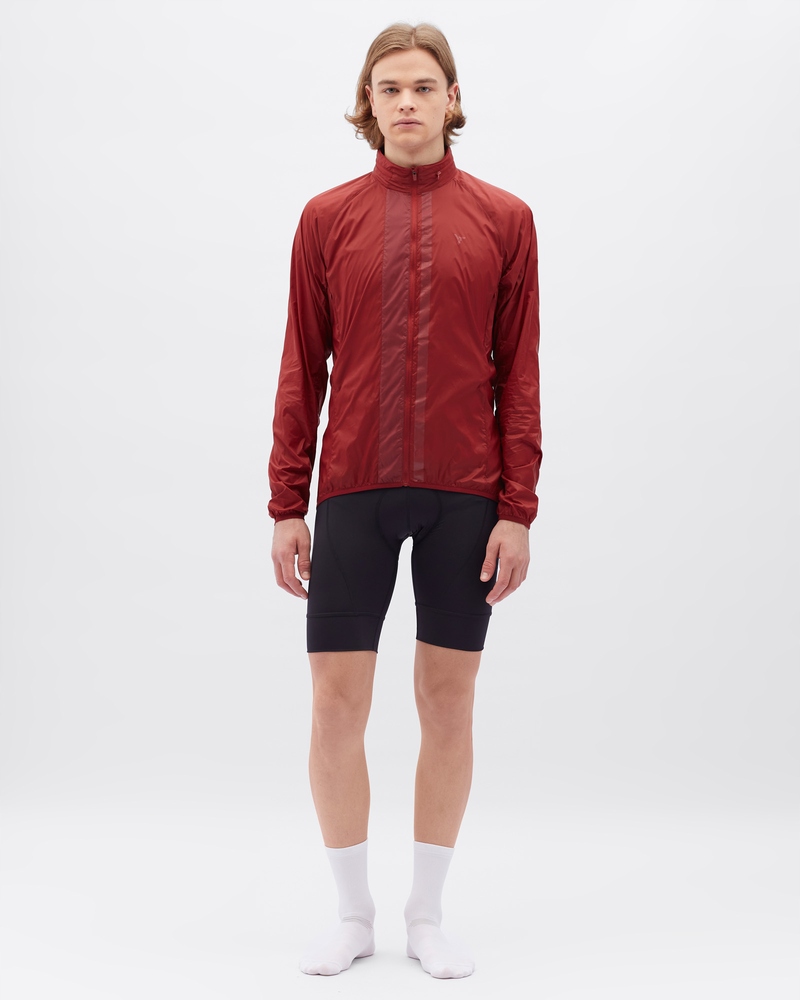 Pánská cyklo bunda Silvini Gelo vínová S