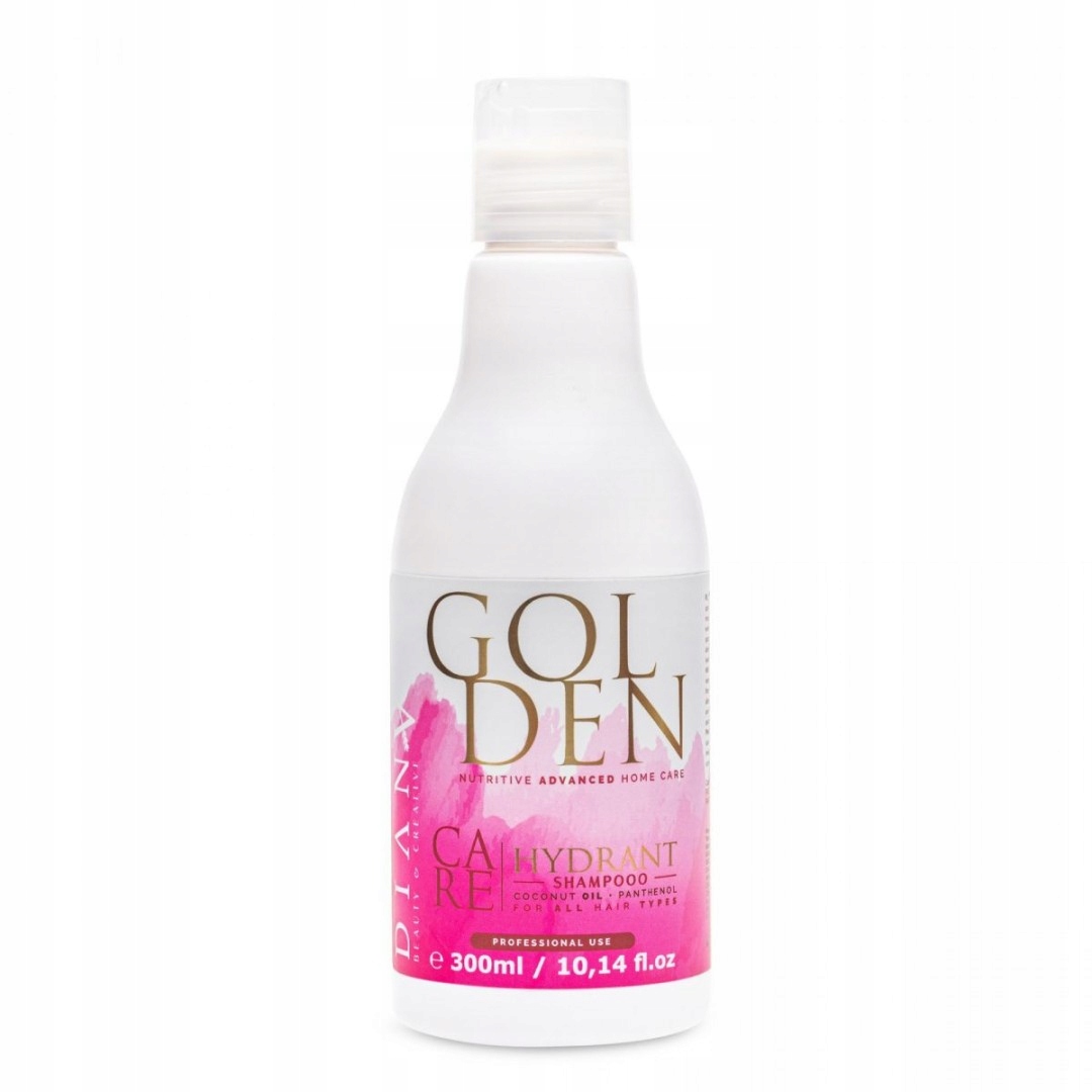 Diana Golden Šampon po nanoplastickém ošetření nano-zlatými proteiny 300 ml
