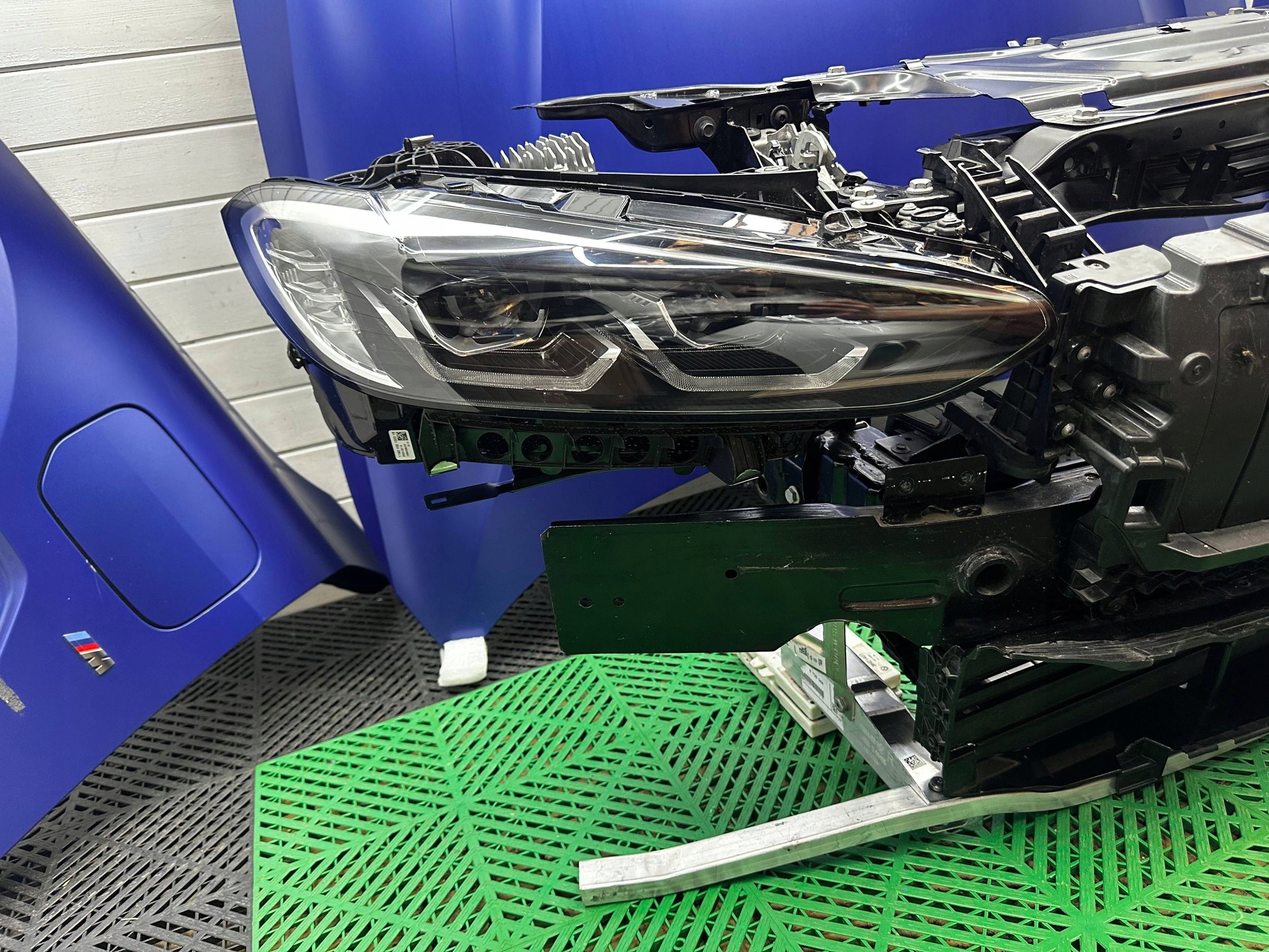BMW 4 G26 m-packet front bonnet bumper CARBON lights fenders support panel for radiators