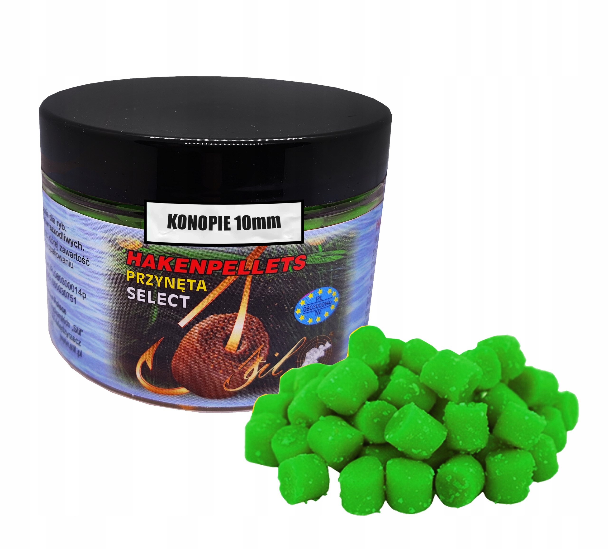 Stil Pellet haczykowy Select Konopie 10mm 100g pelet proteinowy