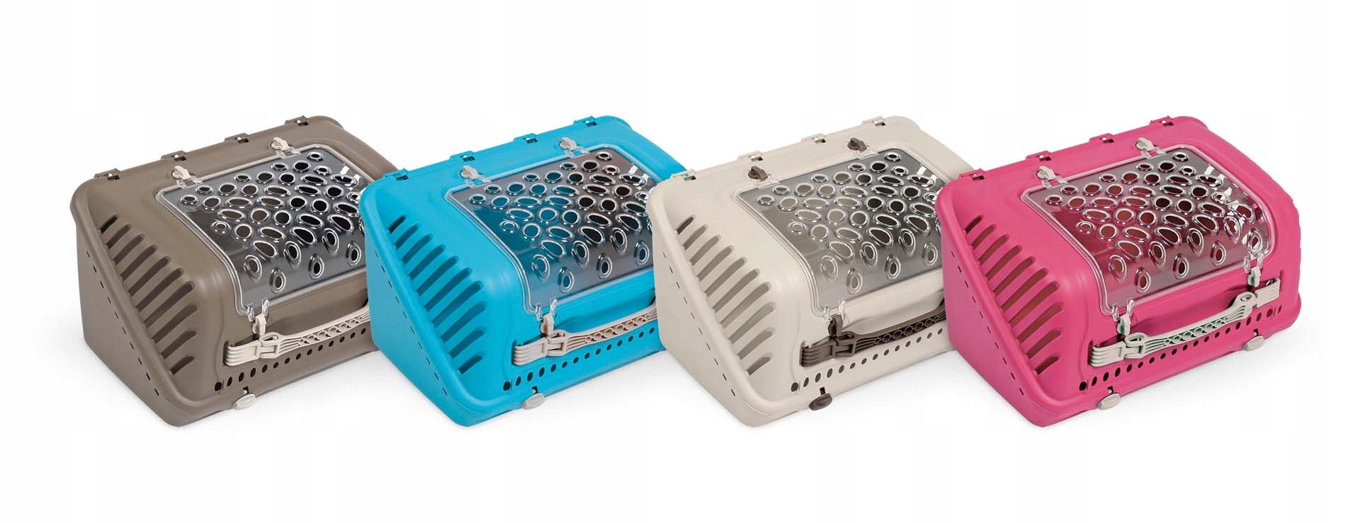 Levně Přepravka pro psa Mps béžová 45 cm x 27 cm 28 cm