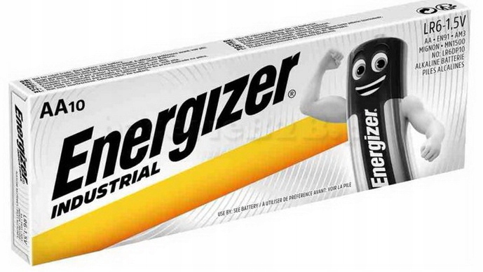 Baterie Aa Energizer Industrial LR06 10szt.
