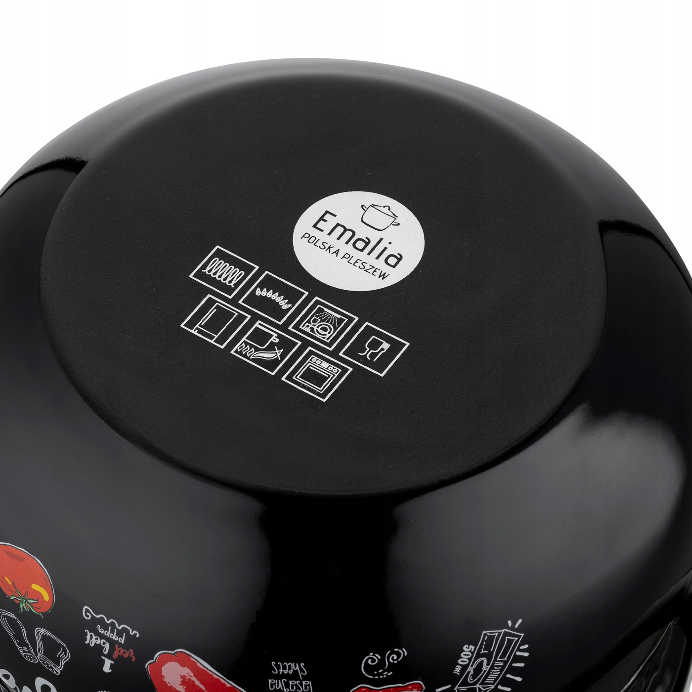 Garnek Emalia Polska Pleszew Lasagna 18 cm 3 l Linia Lasagna