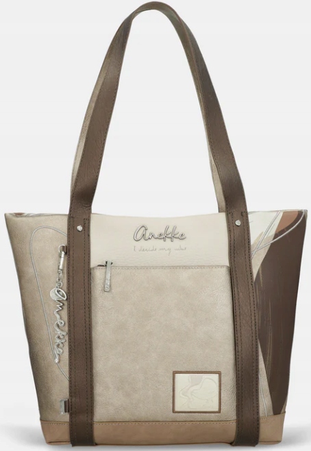 A645 Anekke torebka shoper klasyczna dwustronna Sophia Muse Serenis