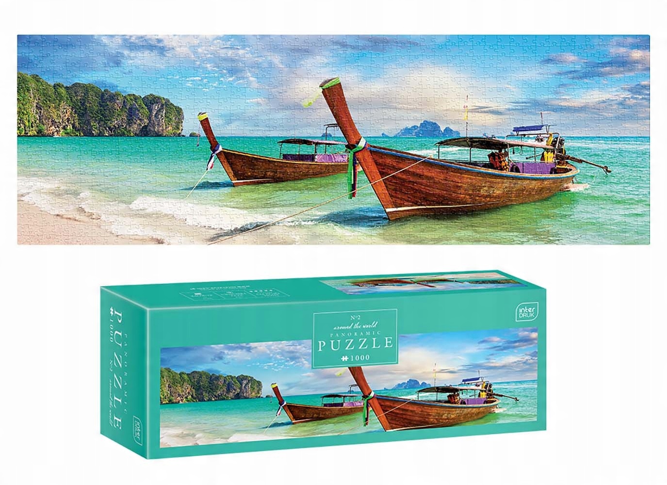 

Interdruk Puzzle panoram.1000 Around the World 2