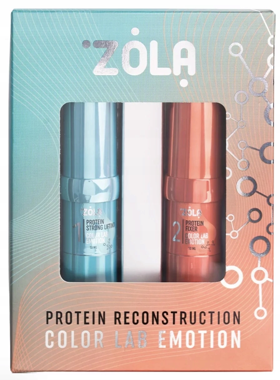 Zola Sada na laminování obočí a řas Color Lab Emotion 10 ml 10 ml
