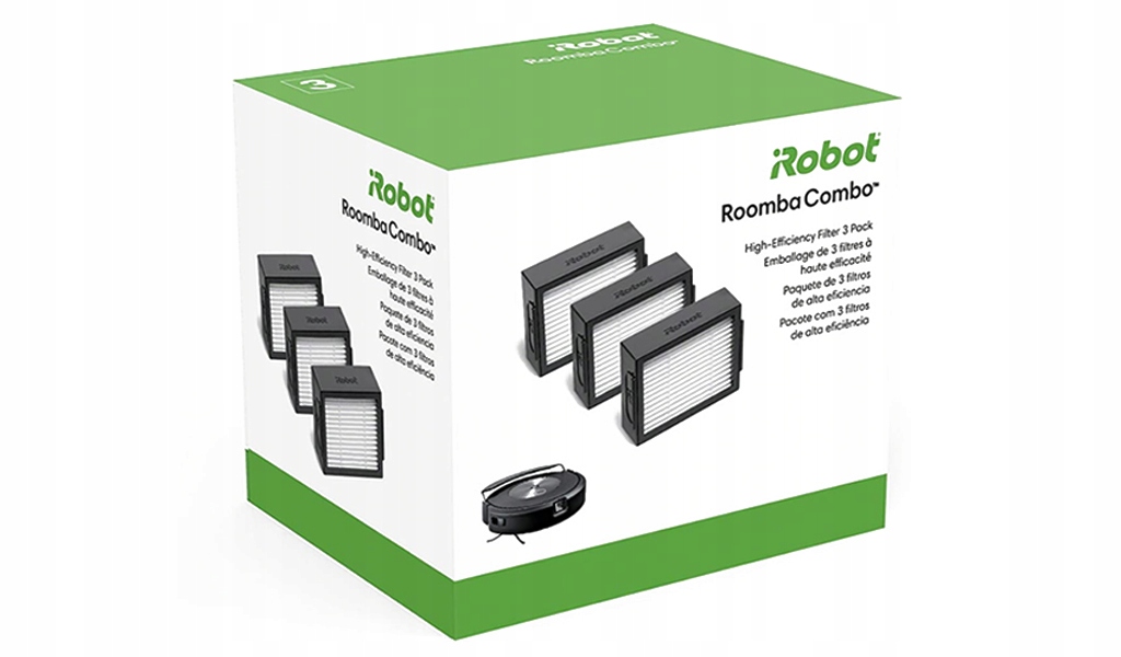 

3x Filtr powietrza do iRobot Roomba Combo j7