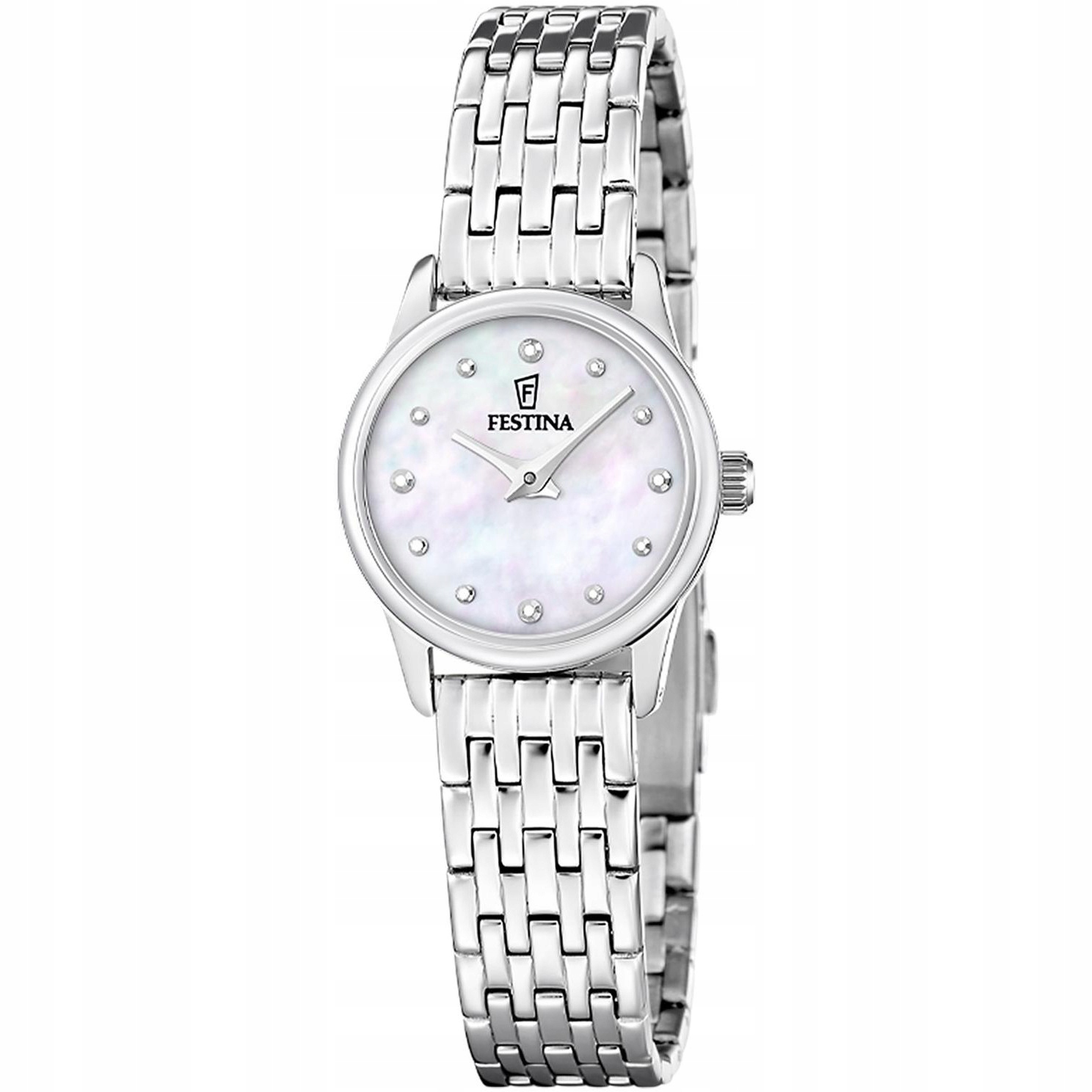 Dámské hodinky Festina F20749-1 Zirkony stříbrné