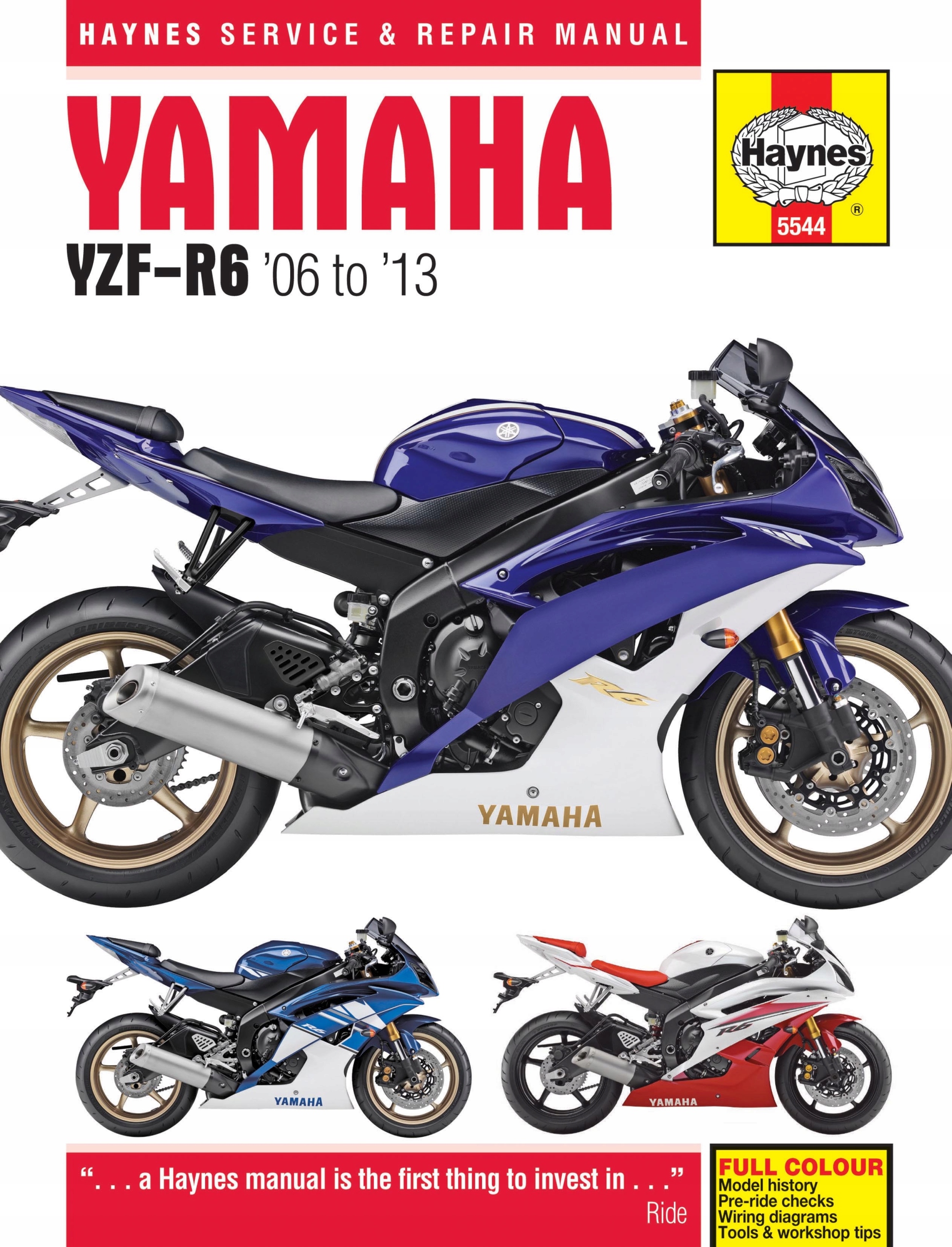 Książka serwisowa Haynes Yamaha
