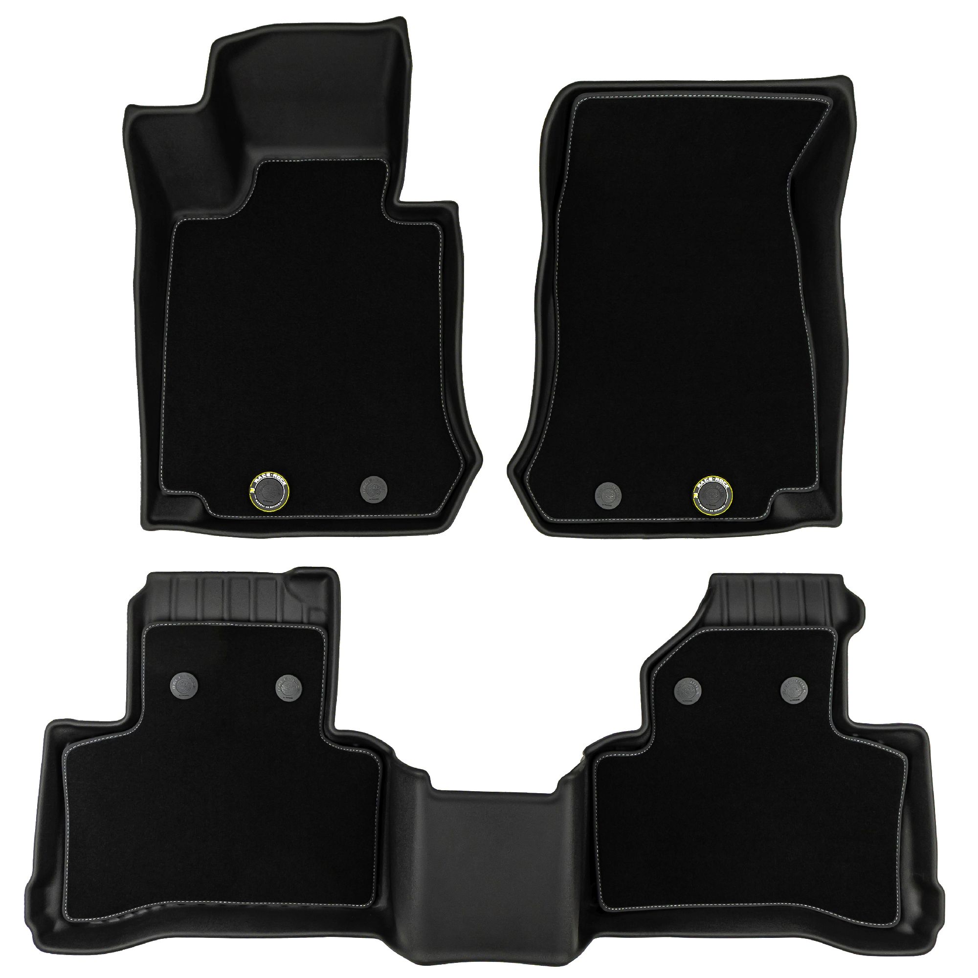 Autokoberce 2v1 Race Rock pre Mercedes-Benz Glc C253 2016-2023