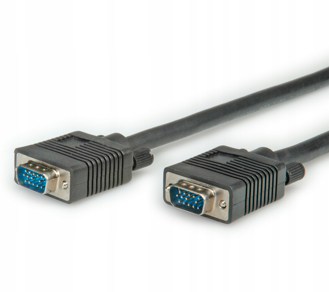 

Kabel do monitora Vga HD15 M, czarny, 6m