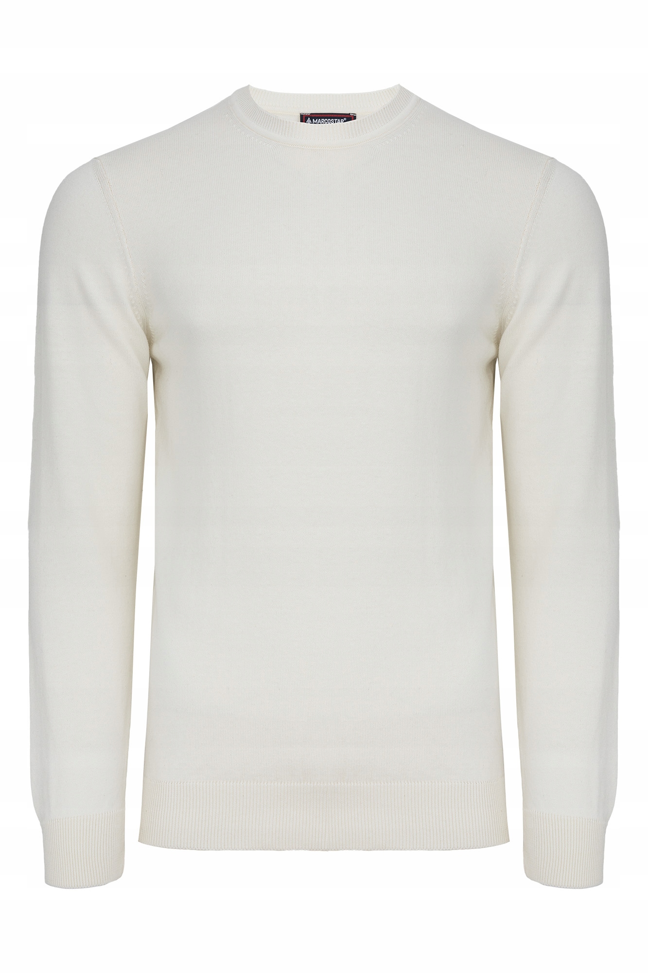 Pánský Svetr Klasický Basic Krémový Casual Tenký Elegantní Bavlna: XXL