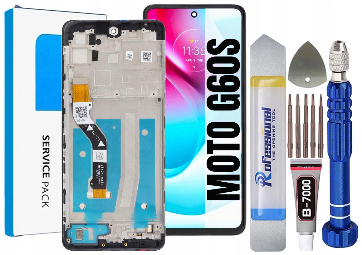 Displej Pro Motorola Moto G60S XT2133 Originální LCD Displej Rámeček