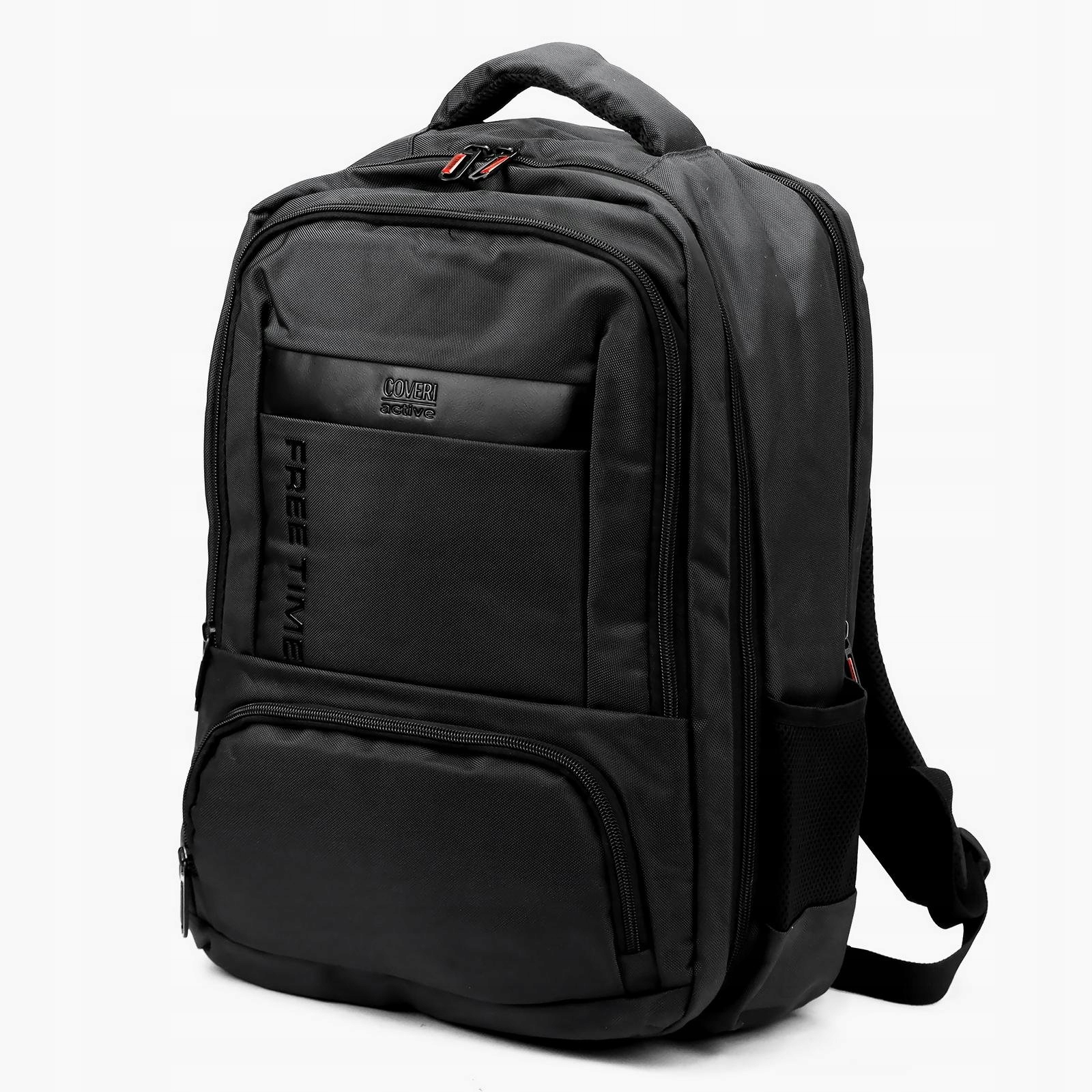 Batoh na notebook A4 černý Coveri Active