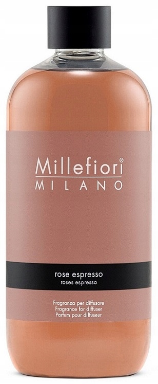 Doplňovač tyčinek Millefiori Milano Rose Espresso 500 ml