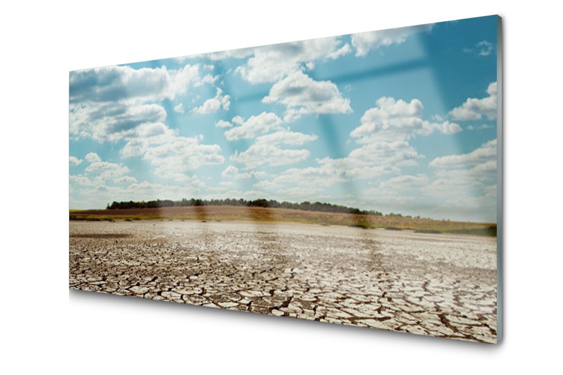 

Panel szklany dekor Pustynia 120x60 + Klej