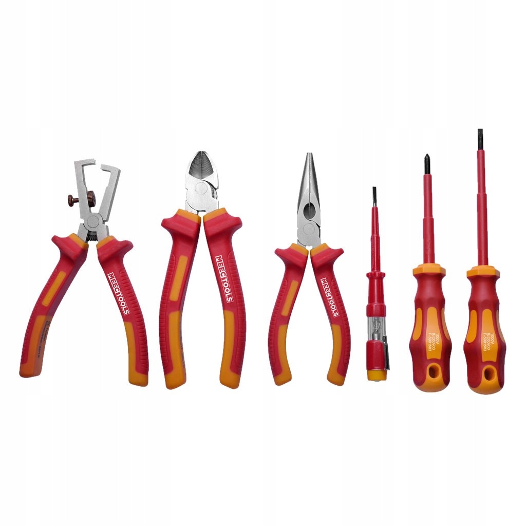 Sada klieští a elektrických skrutkovačov 1000 V