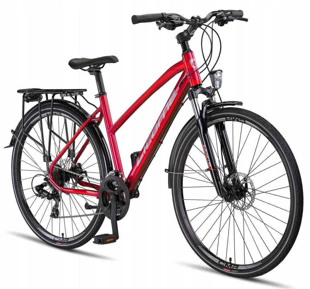 Rower Trekkingowy Damka Touring Alu 2x Tarcze