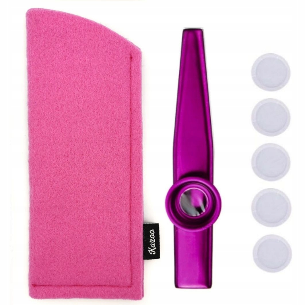 

Fioletowe Kazoo Różowe Etui Membrany