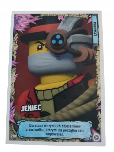Karta Lego Ninjago Seria 8 Numer 200