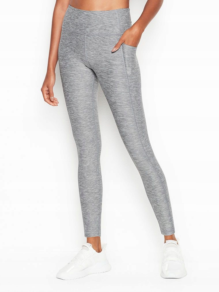 Victoria's Secret dámské sportovní legíny Incredible světle šedé Xs Xs