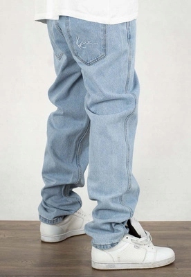 Volné kalhoty Karl Kani Baggy Small Signature 6000494 světle modré