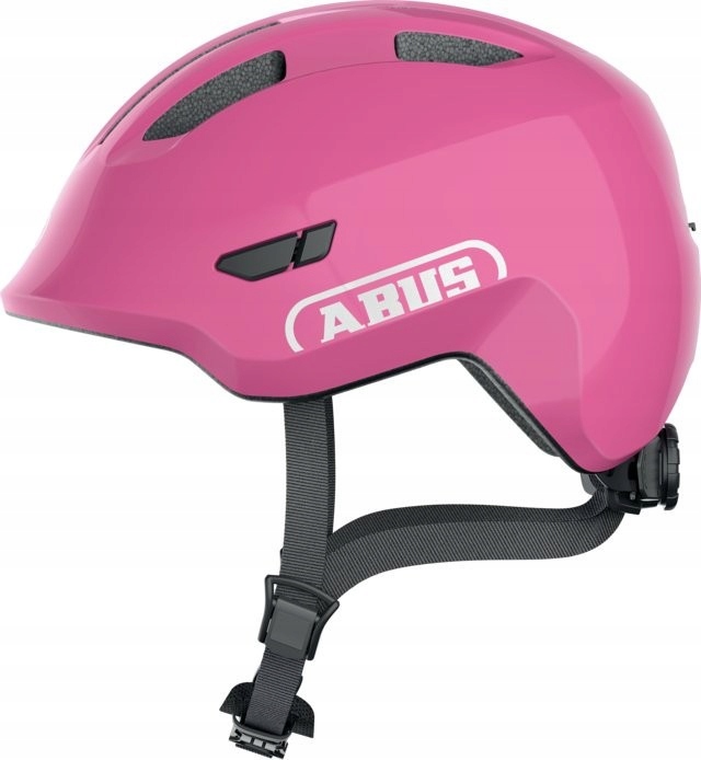 Dětská cyklistická přilba Abus Smiley 3.0 Shiny Pink M 50-55 cm