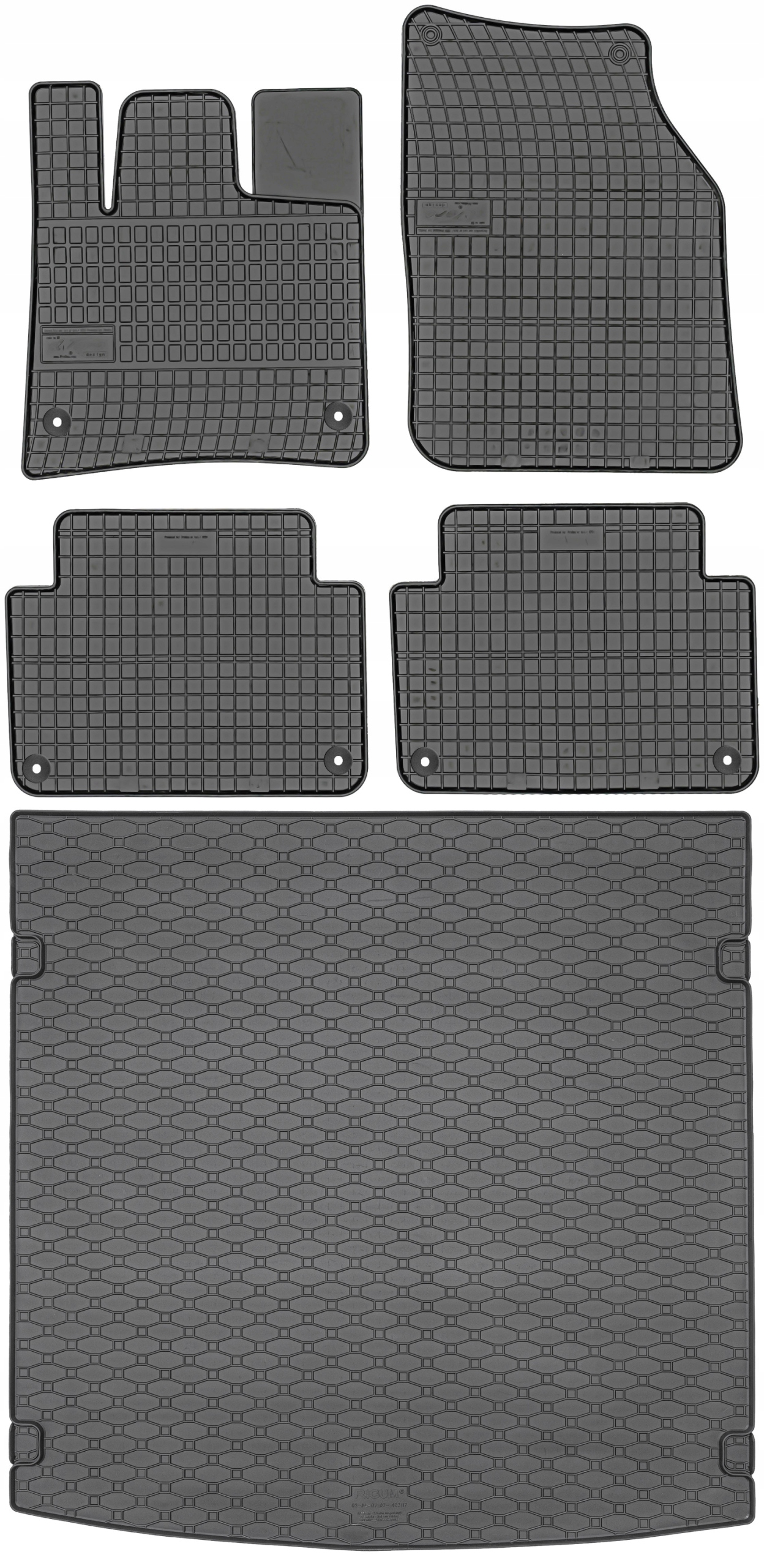 Audi Q7 I Suv 2006-2015 Sada rohoží koberčeky