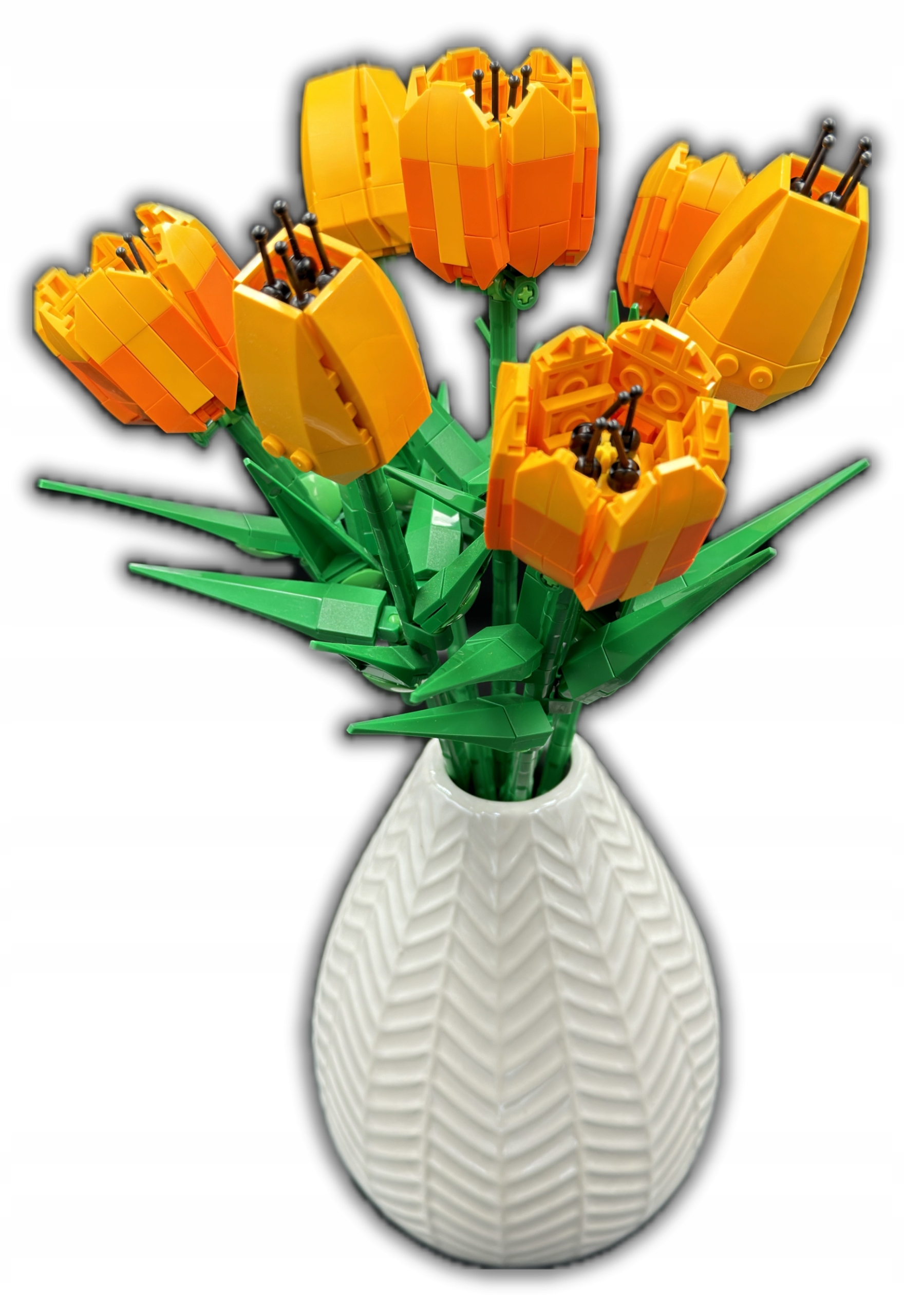 NARCYZ SZTUCZNE KWIATY KLOCKI KONSTRUKCYJNE MOULD KING KWIATEK DO WAZONU Certyfikaty, opinie, atesty CE