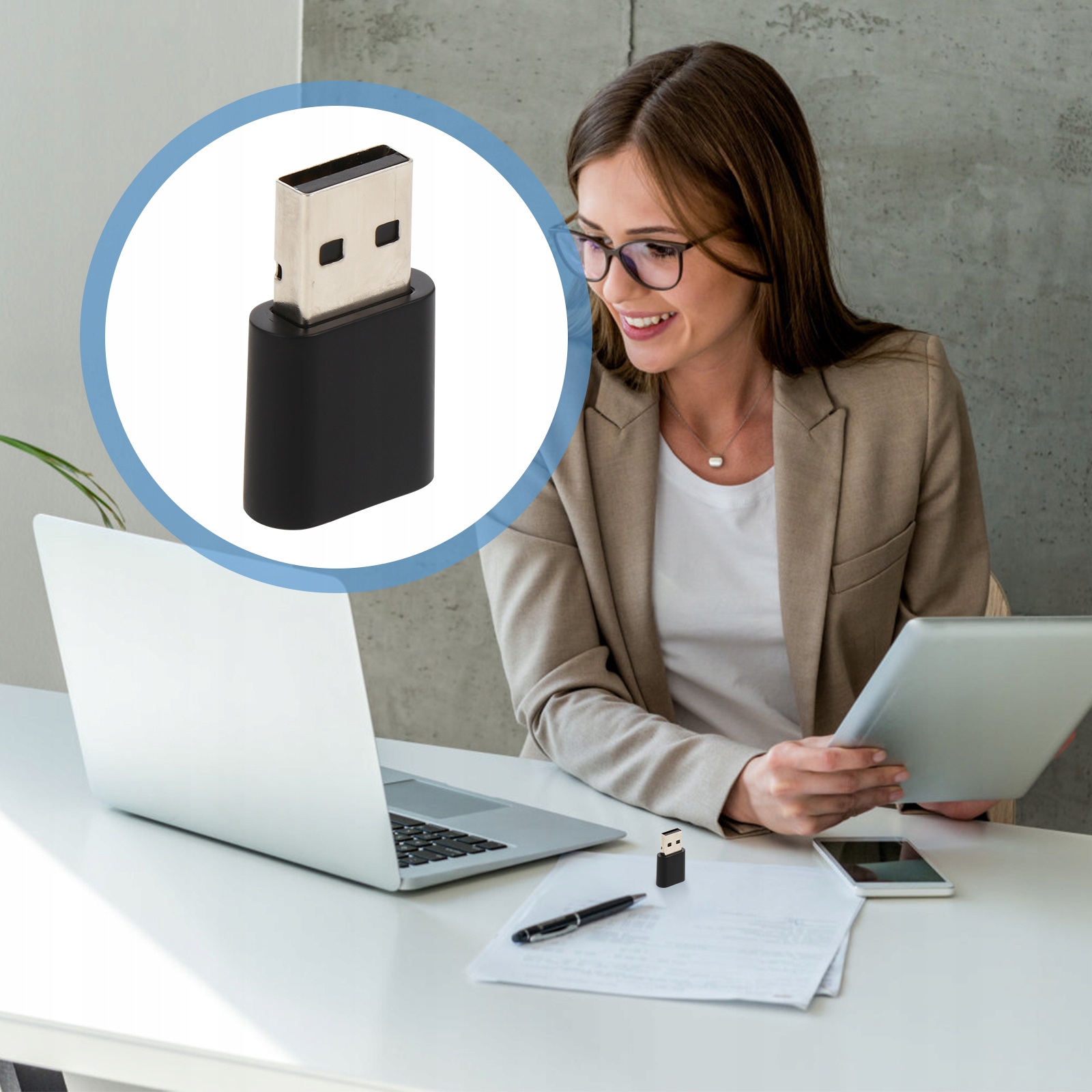 Nadajnik adaptera bezprzewodowej karty sieciowej Model CNR-43592