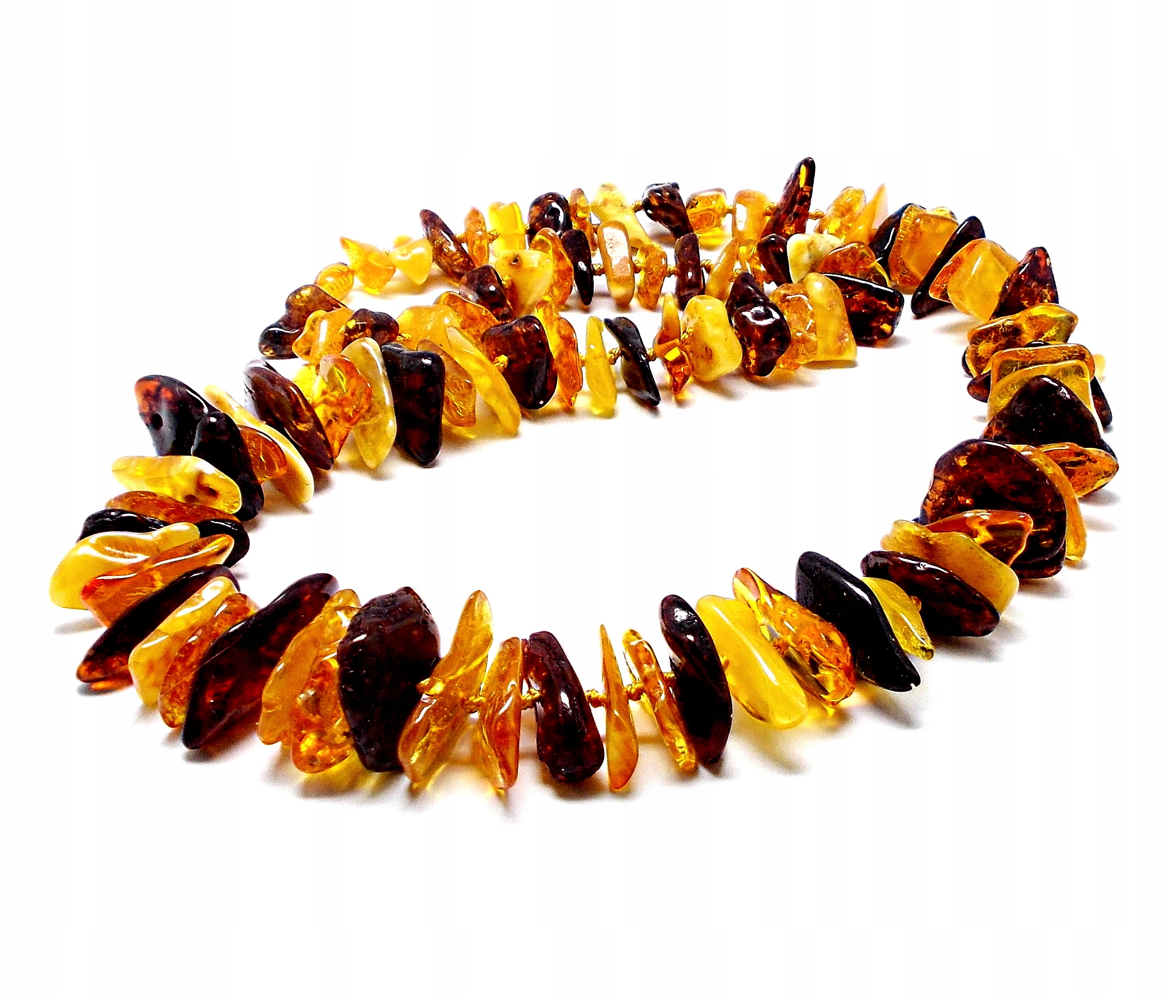 Náhrdelník S Korálky Z Jantaru