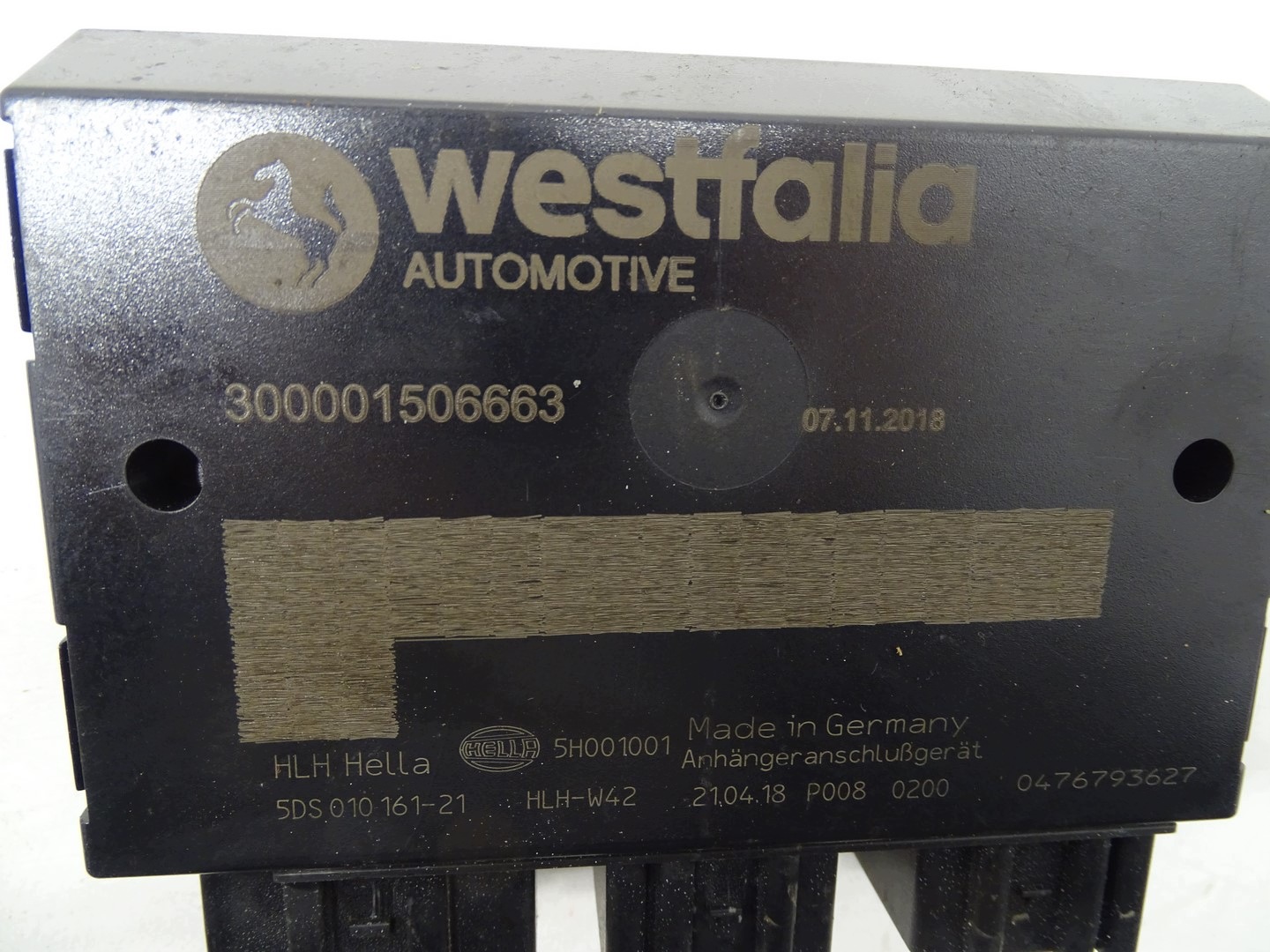 module control unit HAKA AUDI 300001506663 5DS010161-21 WESTFALIA