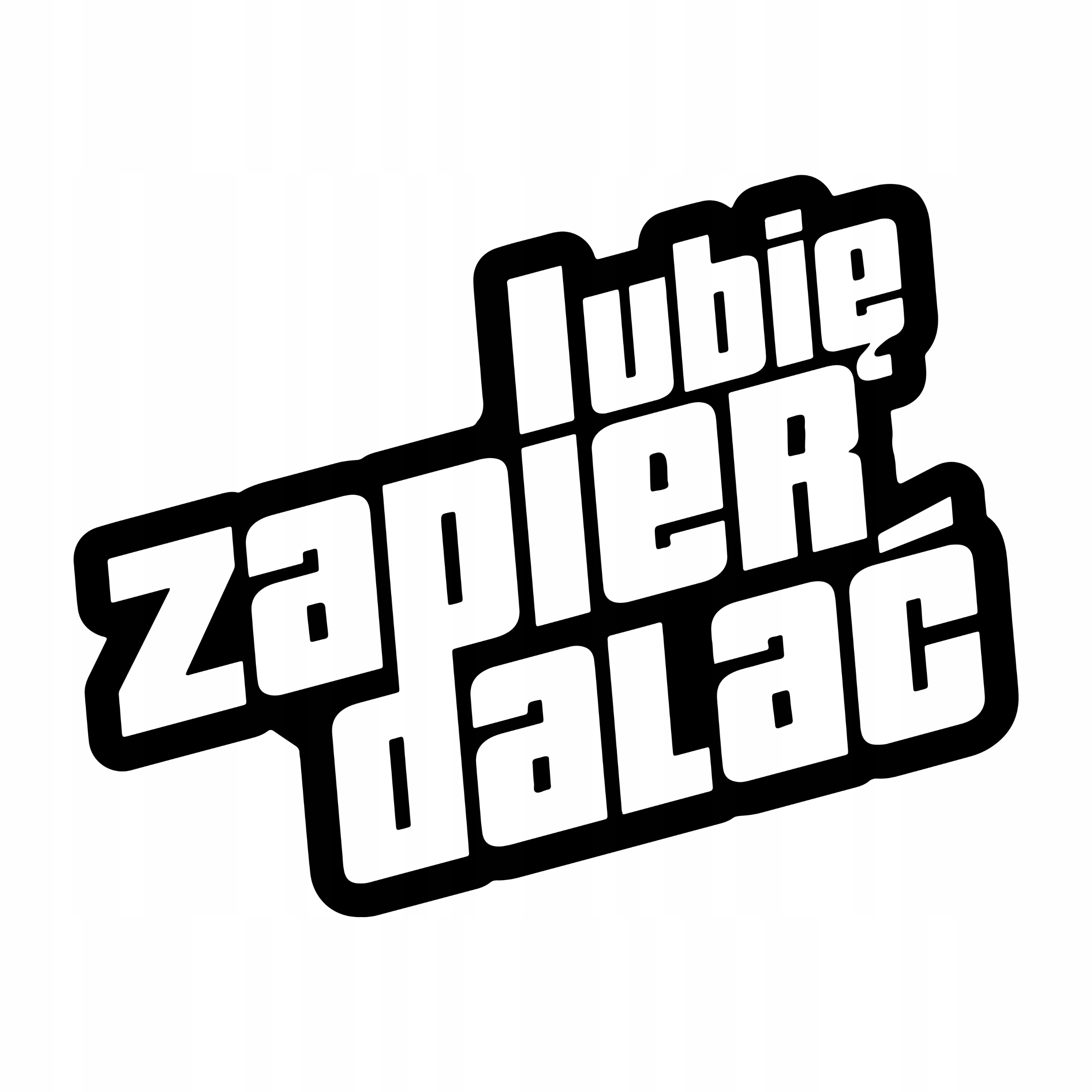 

Naklejka wodoodporna Lubię Zapierdalać na motor
