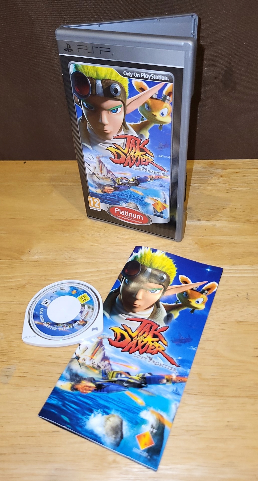 JAK AND DAXTER THE LOST FRONTIER - PLAYSTATION PSP KOMPLET