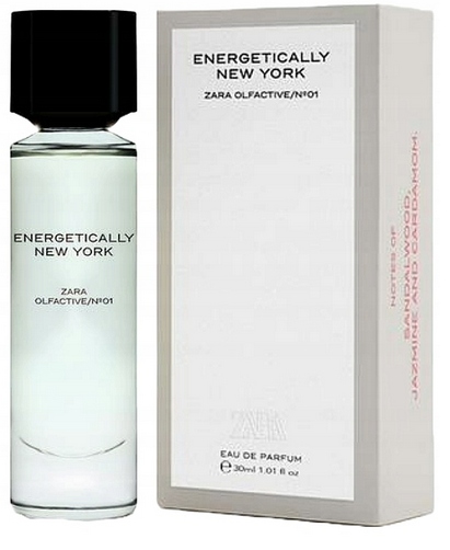 Dámské Parfémy Zara Energetically New York 30 ml Edp v krabičce