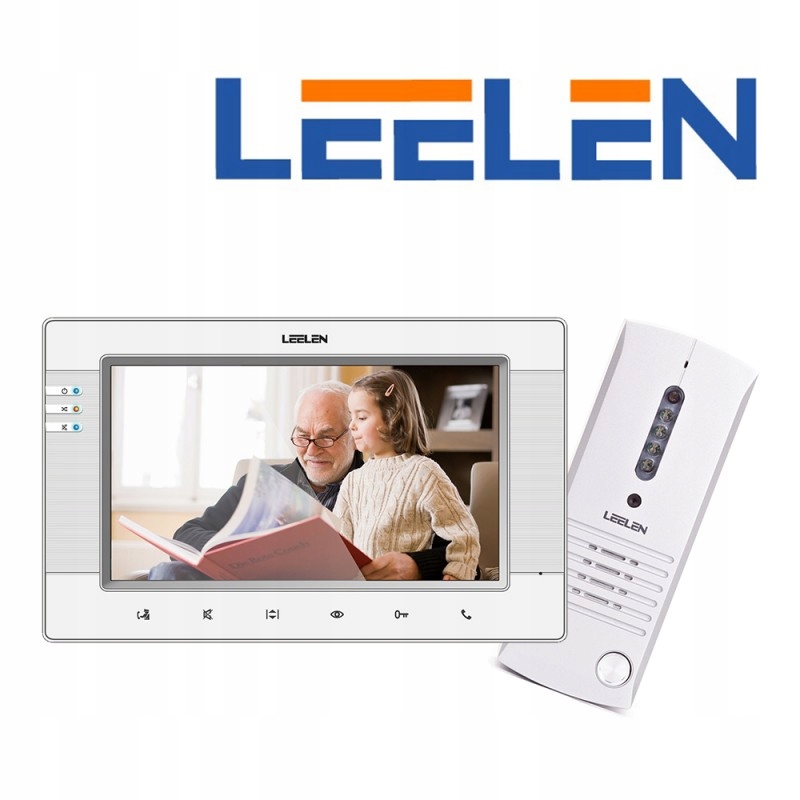 Videovrátnik 7 palcov JB305_V34/No9 na stenu modul