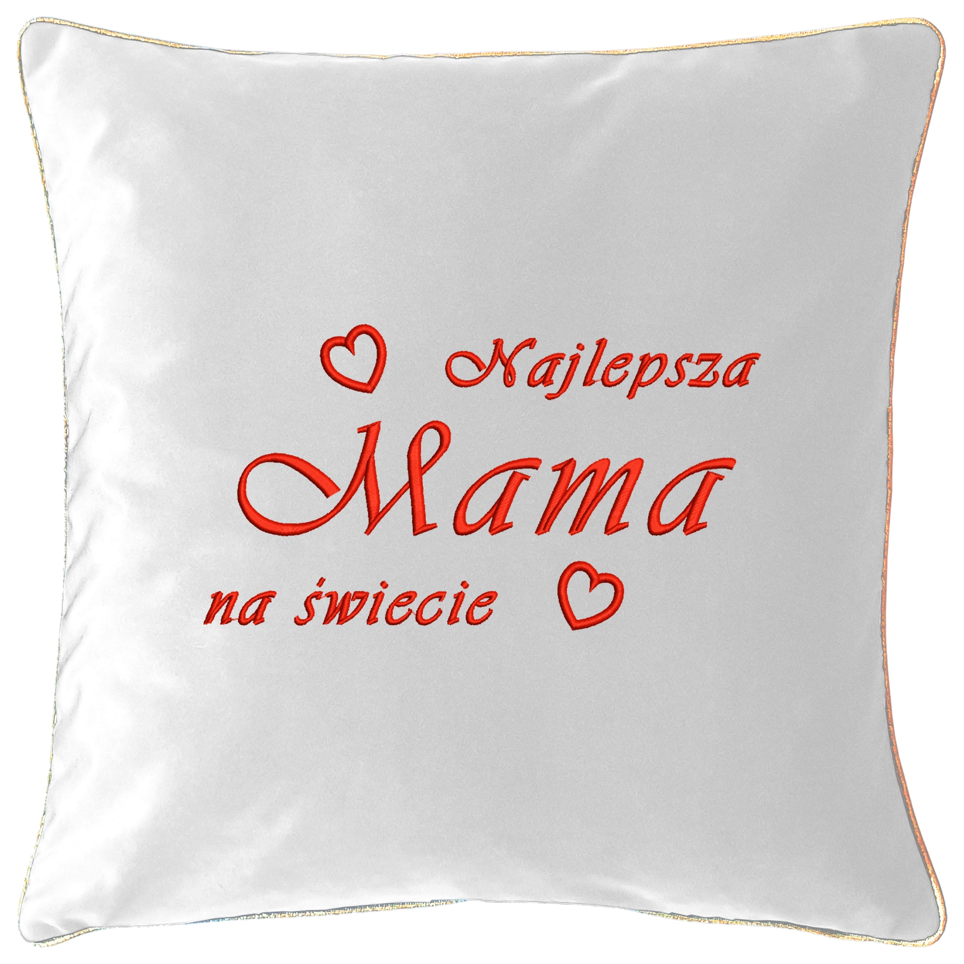 PODUSZKA PREZENT DZIEŃ MATKI MAMY WZORY HAFT 40X40 Marka inna