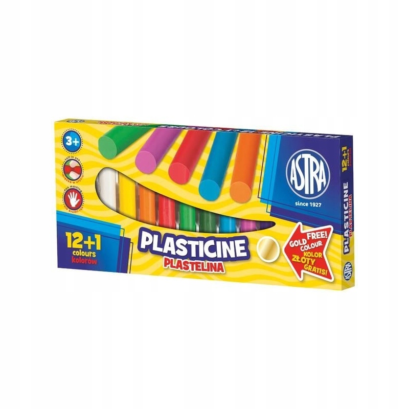 

Plastelina Astra 12+1 kolorów