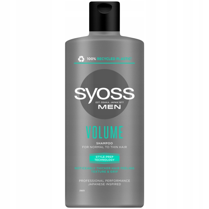 

Syoss Men Volume Szampon do włosów 2w1 440ml