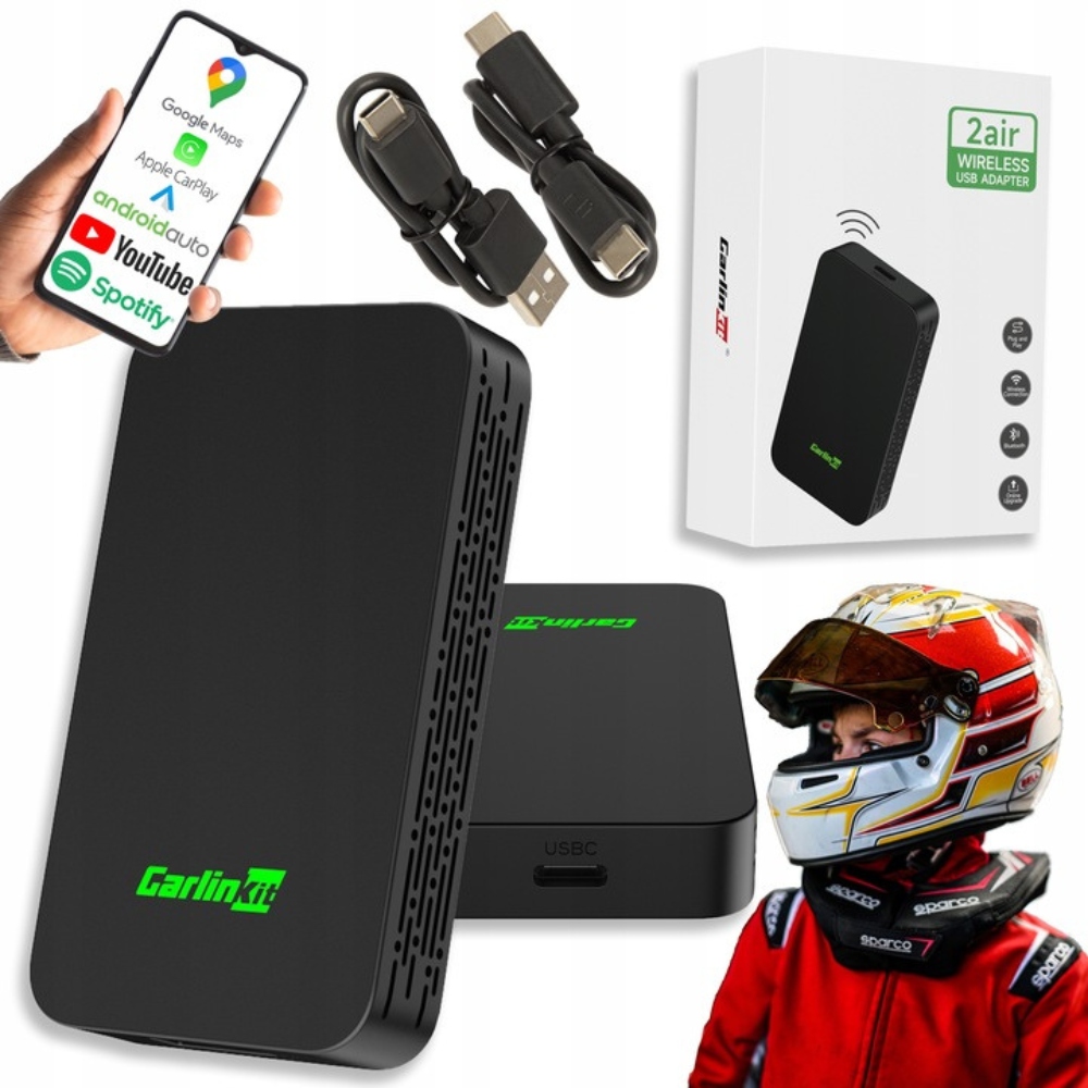 Adaptér Carlink 5.0 apple android Carplay auto Bezdrôtový