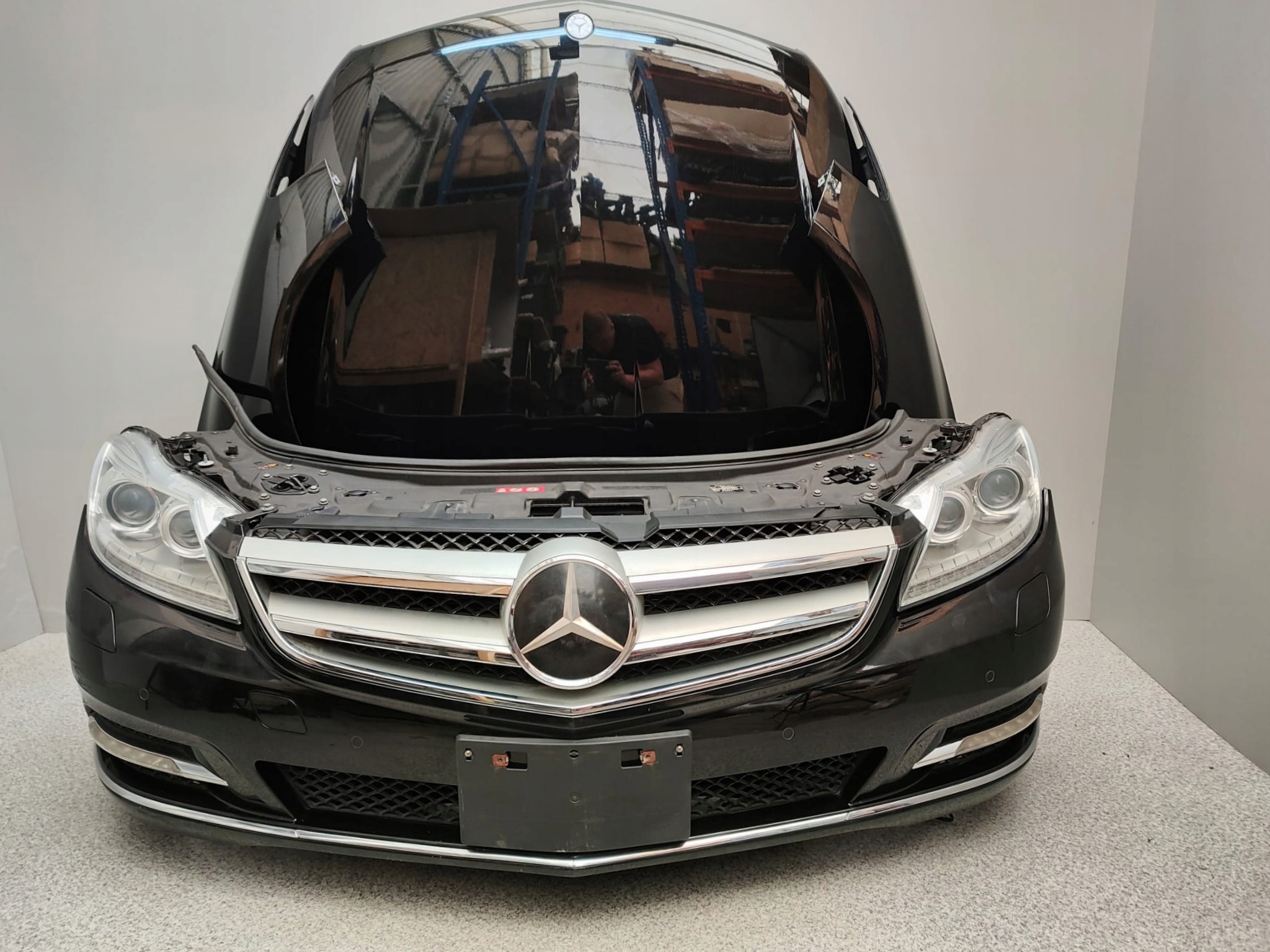 MERCEDES CL W216 LIFT KOMPLETNY PRZÓD ZDERZAK MASKA CHŁODNICE PAS 197