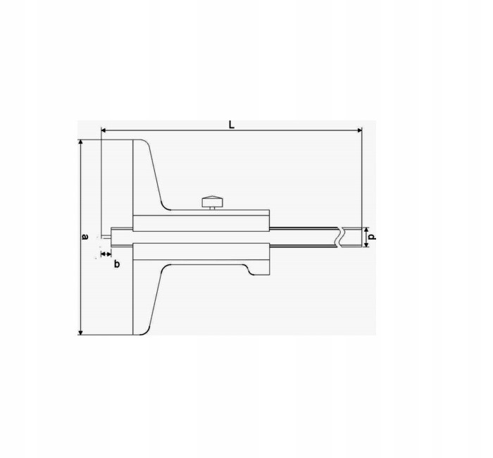 GŁĘBOKOŚCIOMIERZ ANALOGOWY Z IGŁĄ MAGa 200 x 100 Rodzaj analogowa