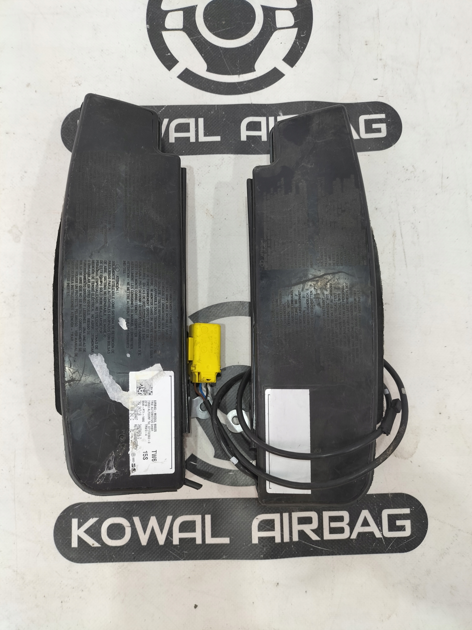 VOLKSWAGEN AMAROK AIRBAG PODUSZKA FOTELA ORG za 150 zł z Wijewo Allegro.pl (12489065233)