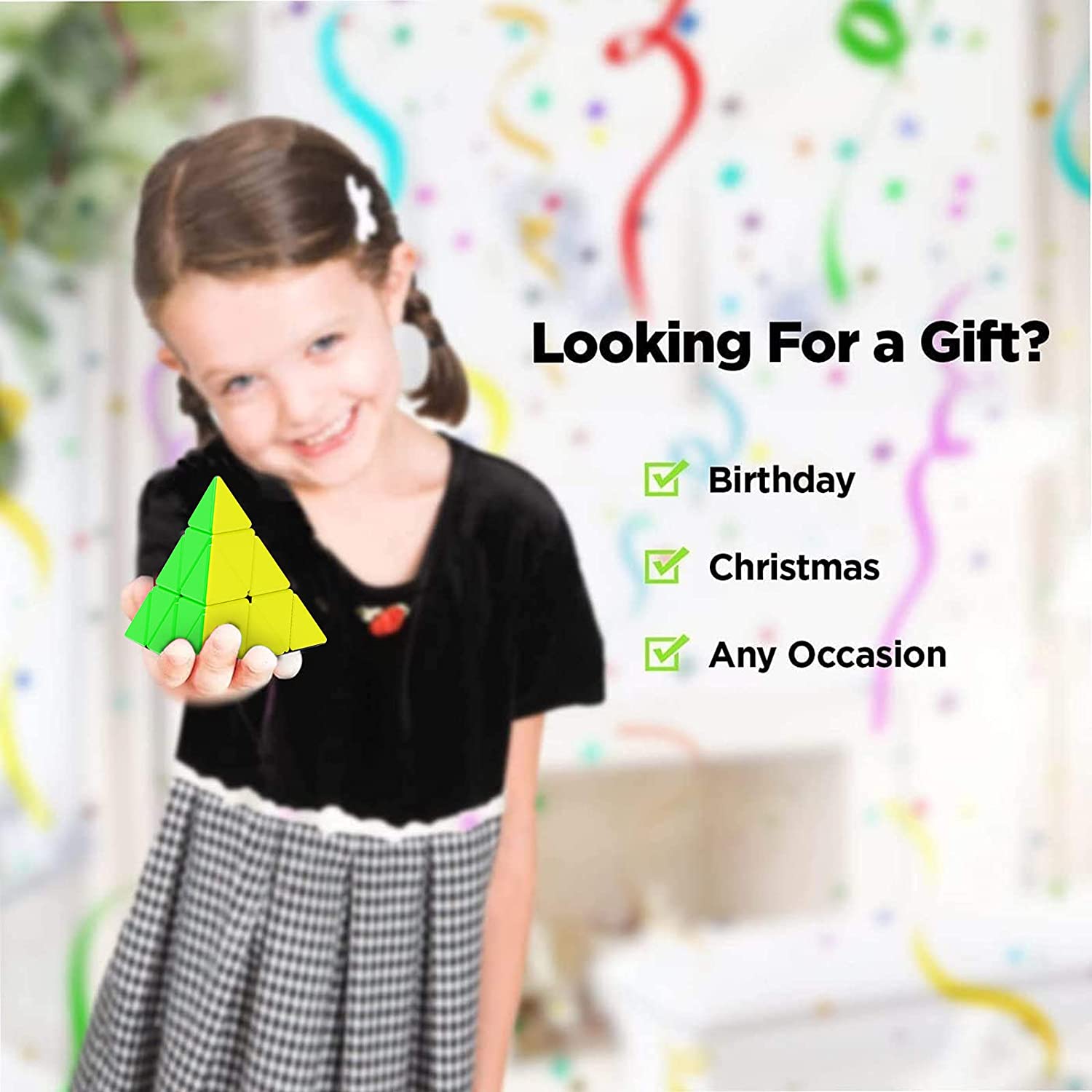 Kostka Pyraminx MoYu + podstawka do kostki rubika Kod producenta KR.FEB.PY.3