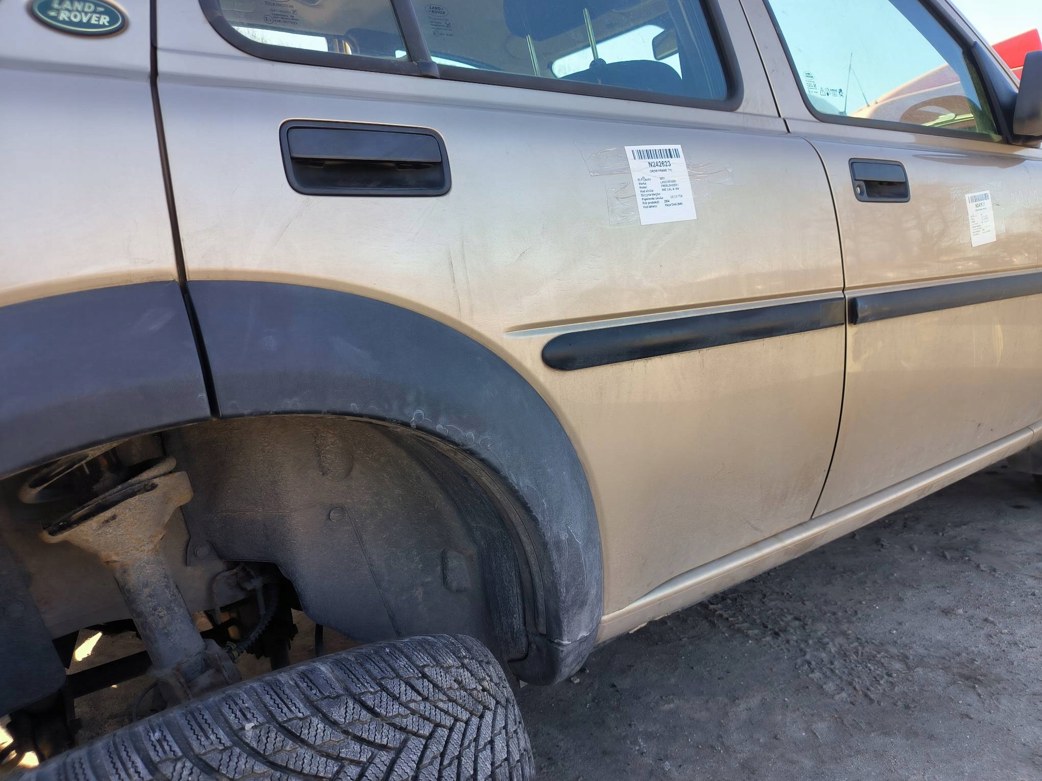 Tür rechts heck 846 LAND ROVER FREELANDER und