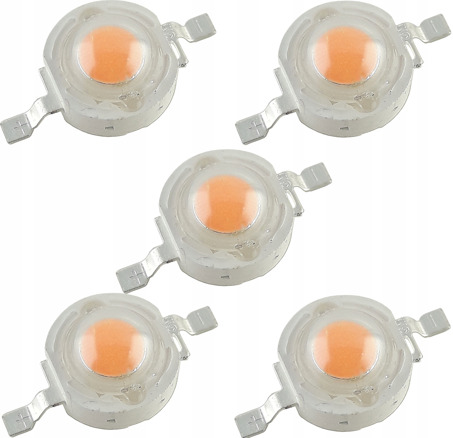 

5x Dioda 1W Full Spectrum 380-840nm Bridgelux Dual