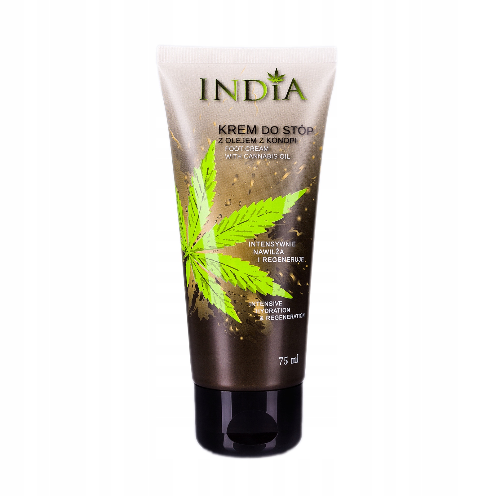 Krem do stóp z olejem konopnym INDIA 75 ml